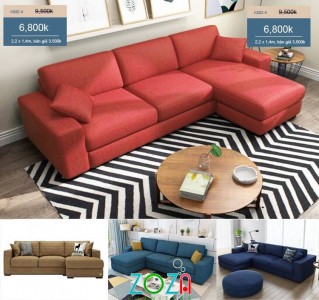 Sofa phòng khách giá rẻ mới 