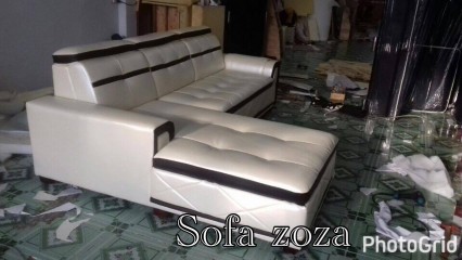 sofa cao cấp màu trắng tinh tế