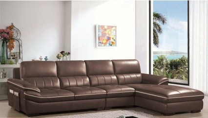 Sofa cao cấp màu nâu thời thượng