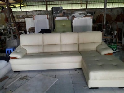 Sofa cao cấp trắng xinh