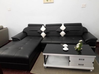 sofa cao cấp màu đen sang trọng