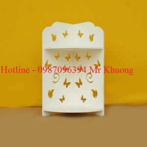 Kệ Góc 2 tầng mắt lưới